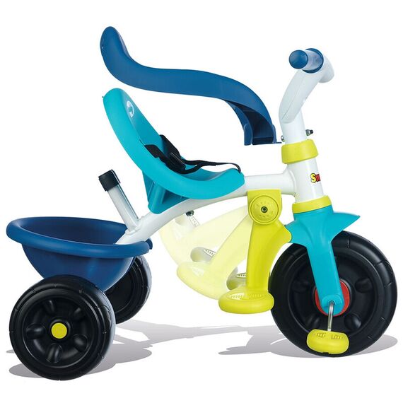 Tricicleta Smoby Be Fun Confort blue, Culoare: Albastru - poza 3 - ExclusivMAG.ro