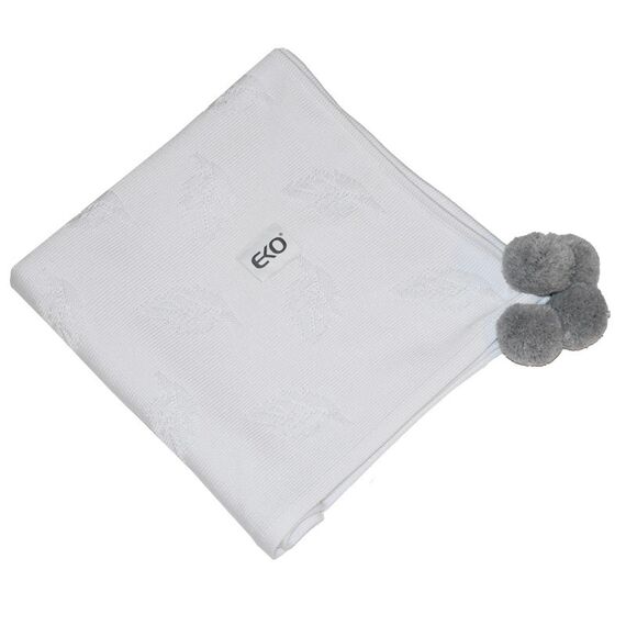 Paturica din Bambus, Eko, 80x80 cm, White, Culoare: Alb - poza 3 - ExclusivMAG.ro