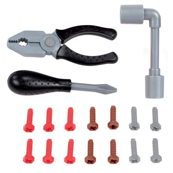 Atelier Smoby Cars XRS Mack cu accesorii - poza 3 - ExclusivMAG.ro
