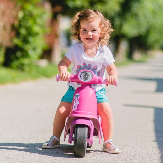Scuter Smoby Scooter Ride-On pink - poza 11 - ExclusivMAG.ro