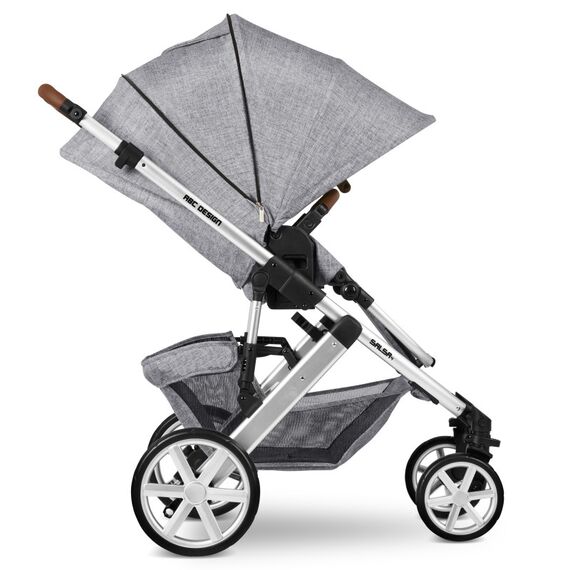 Carucior 3 in 1 Salsa 4 Graphite Grey Abc Design, Culoare: Gri deschis - poza 3 - ExclusivMAG.ro