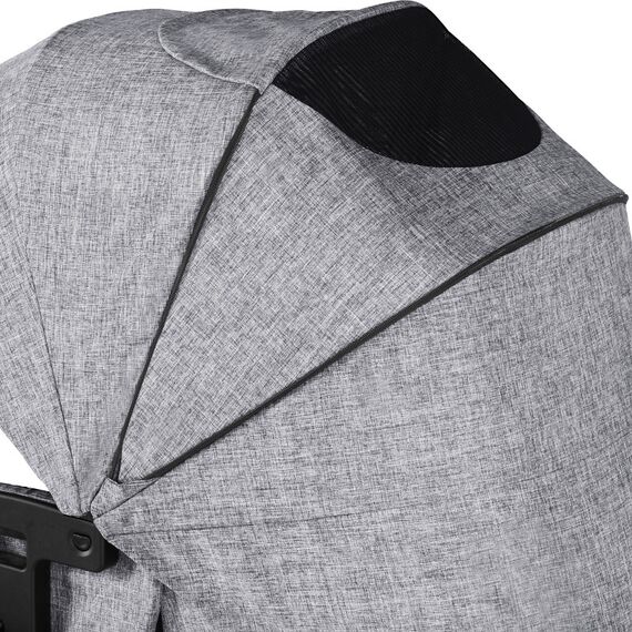 Carucior 3 in 1 Salsa 4 Graphite Grey Abc Design, Culoare: Gri deschis - poza 8 - ExclusivMAG.ro