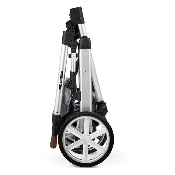 Carucior 3 in 1 Salsa 4 Graphite Grey Abc Design, Culoare: Gri deschis - poza 7 - ExclusivMAG.ro