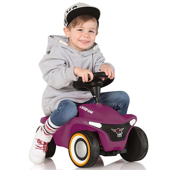 Masinuta de impins Big Bobby Car Neo aubergine, Culoare: Mov - poza 4 - ExclusivMAG.ro