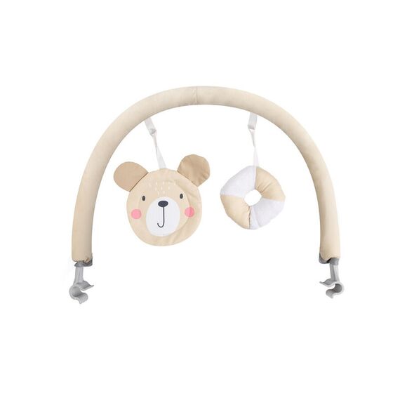 Leagan Glossy, Momi, Bear, Culoare: Crem - poza 3 - ExclusivMAG.ro