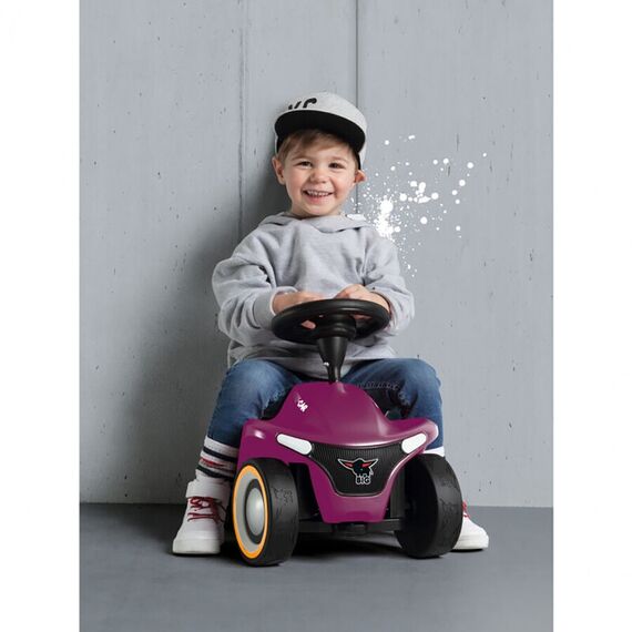 Masinuta de impins Big Bobby Car Neo aubergine, Culoare: Mov - poza 7 - ExclusivMAG.ro