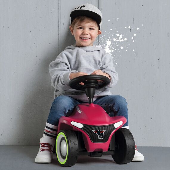 Masinuta de impins Big Bobby Car Neo pink, Culoare: Roz - poza 6 - ExclusivMAG.ro
