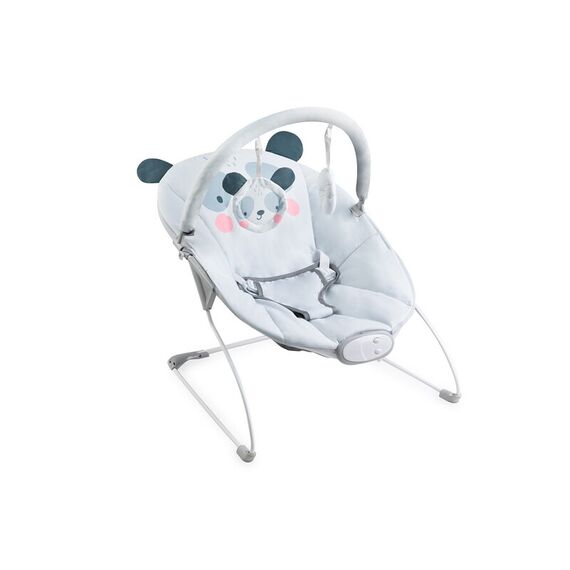 Leagan Glossy, Momi, Panda, Culoare: Gri  - ExclusivMAG.ro