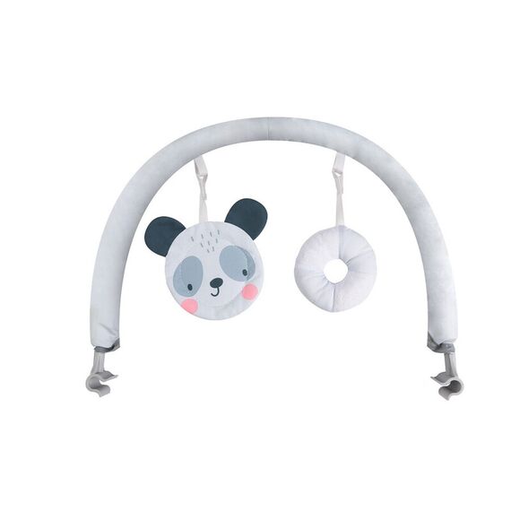 Leagan Glossy, Momi, Panda, Culoare: Gri - poza 3 - ExclusivMAG.ro