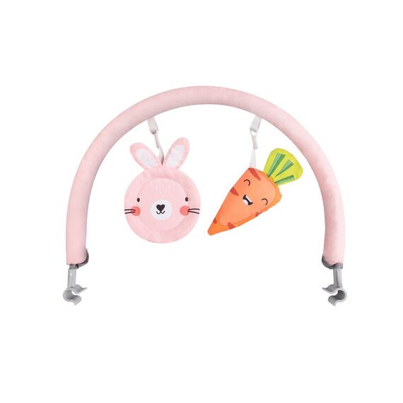 Leagan Glossy, Momi, Bunny, Culoare: Roz - poza 3 - ExclusivMAG.ro