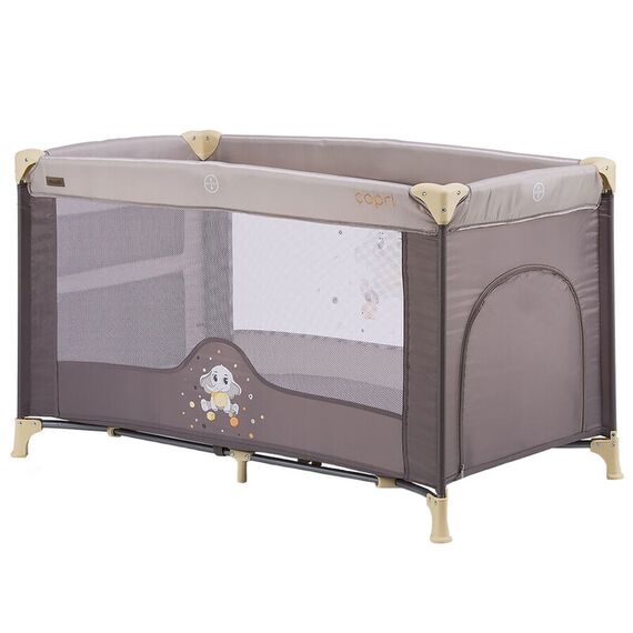 Patut pliabil Chipolino Capri latte, Culoare: Crem, Dimensiuni: 120x60  - ExclusivMAG.ro