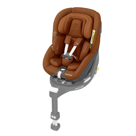Scaun Auto I-Size Pearl 360 + Baza FamilyFix 360 Maxi-Cosi Authentic Cognac, Culoare: Maro, Grupa: 0-18kg (0 luni - 4 ani) - poza 2 - ExclusivMAG.ro