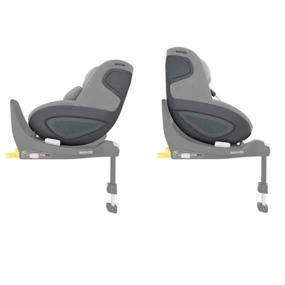 Scaun Auto I-Size Pearl 360 + Baza FamilyFix 360 Maxi-Cosi Authentic Grey, Culoare: Gri deschis, Grupa: 0-18kg (0 luni - 4 ani) - poza 5 - ExclusivMAG.ro