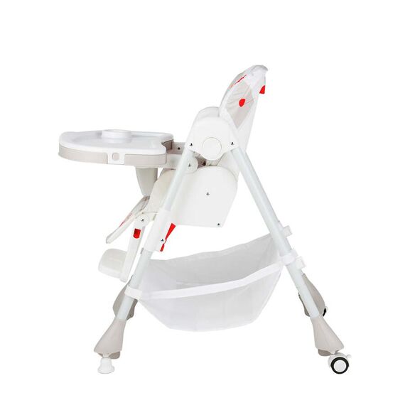 Scaun de masa Juju Eat&Joy, Ballerina, Culoare: Alb/Gri - poza 5 - ExclusivMAG.ro