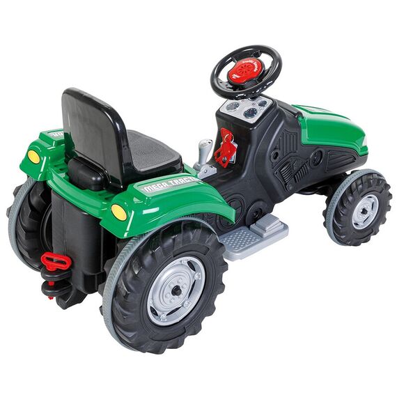 Tractor electric Pilsan Mega 05-276 green, Culoare: Verde, Capacitate acumulator: 12V - poza 3 - ExclusivMAG.ro