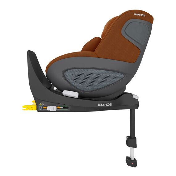 Scaun Auto I-Size Pearl 360 + Baza FamilyFix 360 Maxi-Cosi Authentic Cognac, Culoare: Maro, Grupa: 0-18kg (0 luni - 4 ani) - poza 7 - ExclusivMAG.ro