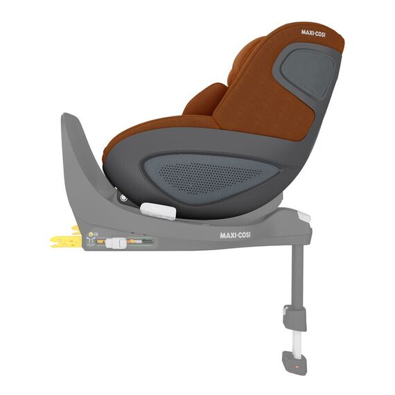 Scaun Auto I-Size Pearl 360 + Baza FamilyFix 360 Maxi-Cosi Authentic Cognac, Culoare: Maro, Grupa: 0-18kg (0 luni - 4 ani) - poza 4 - ExclusivMAG.ro