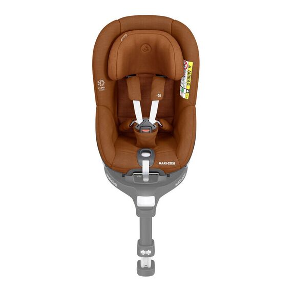 Scaun Auto I-Size Pearl 360 + Baza FamilyFix 360 Maxi-Cosi Authentic Cognac, Culoare: Maro, Grupa: 0-18kg (0 luni - 4 ani) - poza 3 - ExclusivMAG.ro