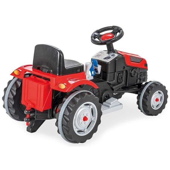 Tractor electric Pilsan Active 05-116 red, Culoare: Rosu, Capacitate acumulator: 6V - poza 3 - ExclusivMAG.ro