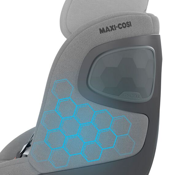 Scaun Auto I-Size Pearl 360 + Baza FamilyFix 360 Maxi-Cosi Authentic Grey, Culoare: Gri deschis, Grupa: 0-18kg (0 luni - 4 ani) - poza 9 - ExclusivMAG.ro