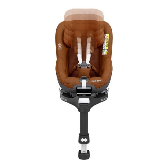 Scaun Auto I-Size Pearl 360 + Baza FamilyFix 360 Maxi-Cosi Authentic Cognac, Culoare: Maro, Grupa: 0-18kg (0 luni - 4 ani) - poza 9 - ExclusivMAG.ro