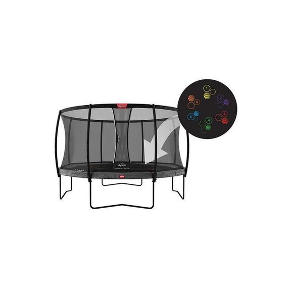Trambulina Berg Champion Regular GRI Level cu plasa Deluxe 430 - poza 2 - ExclusivMAG.ro