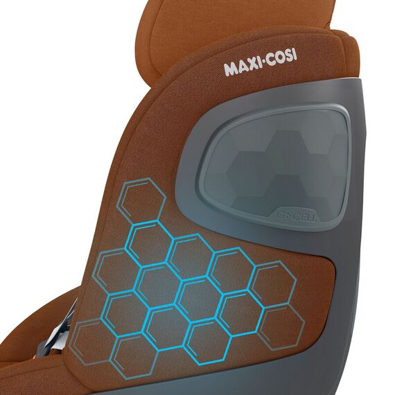 Scaun Auto I-Size Pearl 360 + Baza FamilyFix 360 Maxi-Cosi Authentic Cognac, Culoare: Maro, Grupa: 0-18kg (0 luni - 4 ani) - poza 12 - ExclusivMAG.ro