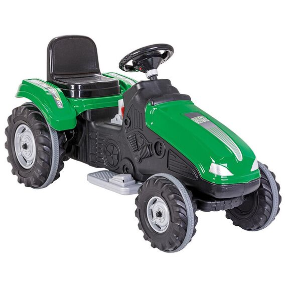 Tractor electric Pilsan Mega 05-276 green, Culoare: Verde, Capacitate acumulator: 12V  - ExclusivMAG.ro