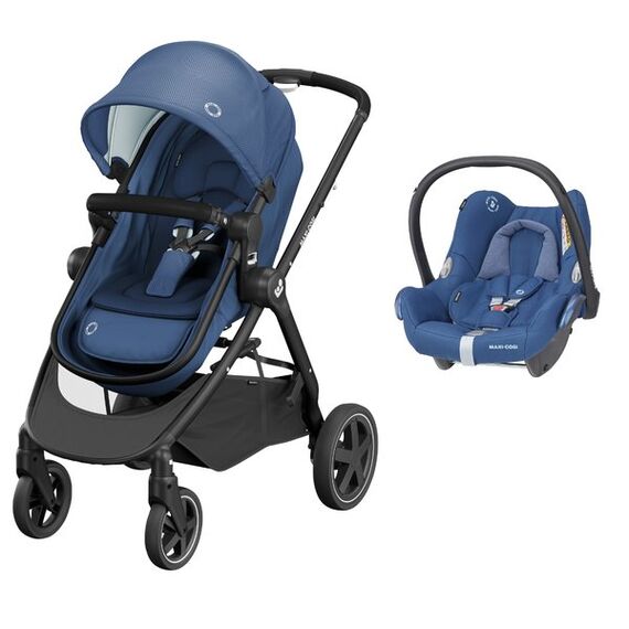 Carucior 2in1 Zelia2 Maxi-Cosi Essential Blue, Culoare: Albastru  - ExclusivMAG.ro