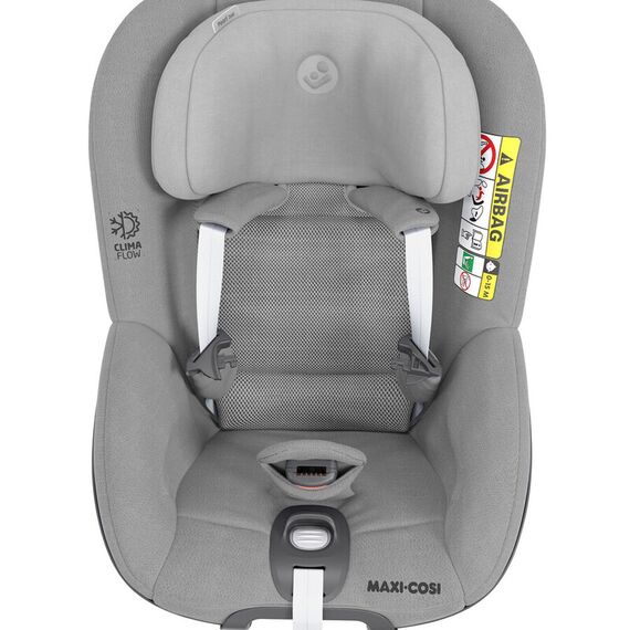 Scaun Auto I-Size Pearl 360 + Baza FamilyFix 360 Maxi-Cosi Authentic Grey, Culoare: Gri deschis, Grupa: 0-18kg (0 luni - 4 ani) - poza 7 - ExclusivMAG.ro