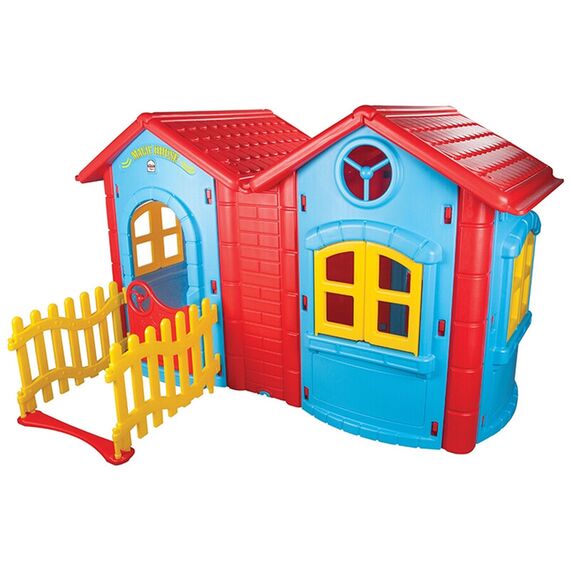 Casuta pentru copii Pilsan Double Magic House blue - poza 3 - ExclusivMAG.ro