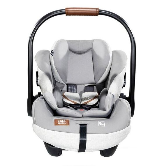 Scoica auto inclinabila Joie i-Size i-Level Oyster, colectia Signature, nastere-85 cm, Culoare: Gri deschis, Grupa: 0-13kg (0 luni - 12 luni) - poza 4 - ExclusivMAG.ro