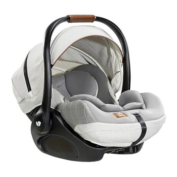 Scoica auto inclinabila Joie i-Size i-Level Oyster, colectia Signature, nastere-85 cm, Culoare: Gri deschis, Grupa: 0-13kg (0 luni - 12 luni) - poza 2 - ExclusivMAG.ro