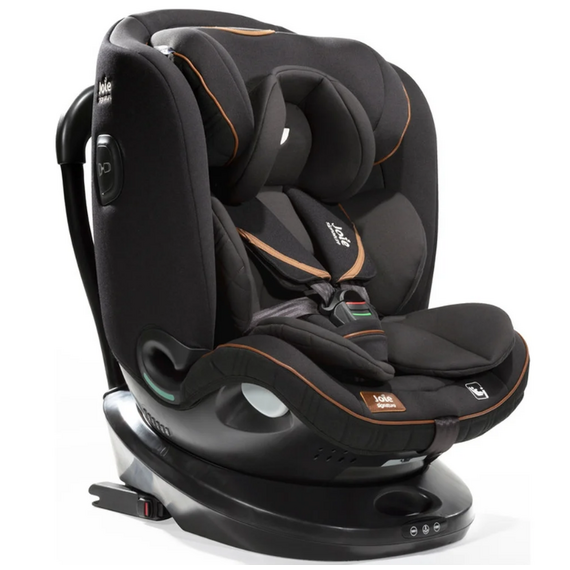 Scaun auto i-Size Joie i-Spin Grow 360° Signature, nastere-125 cm, Eclipse, Culoare: Negru, Grupa: 0-25kg (0 luni - 7 ani)  - ExclusivMAG.ro