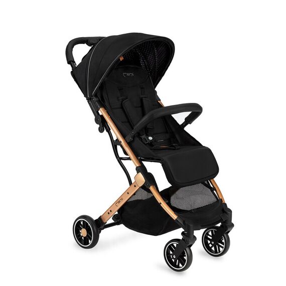 Carucior sport Estelle, Momi, Black, Culoare: Negru  - ExclusivMAG.ro