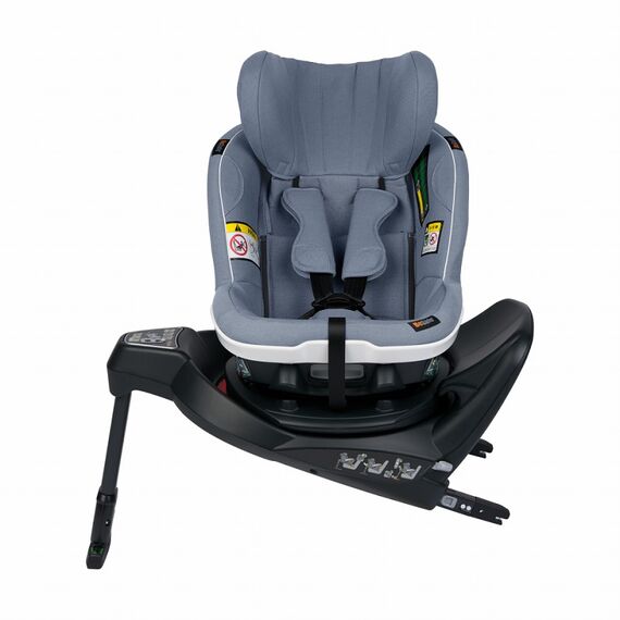 Scaun auto rotativ BeSafe iZi Turn B i-Size - Cloud Melange, Culoare: Albastru, Grupa: 0-18kg (0 luni - 4 ani) - poza 2 - ExclusivMAG.ro