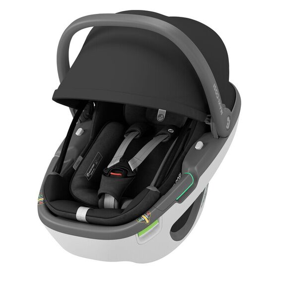 Cos Auto I-Size Coral 360 + Baza FamilyFix 360 Maxi-Cosi Essential Black, Culoare: Negru, Grupa: 0-13kg (0 luni - 12 luni) - poza 3 - ExclusivMAG.ro