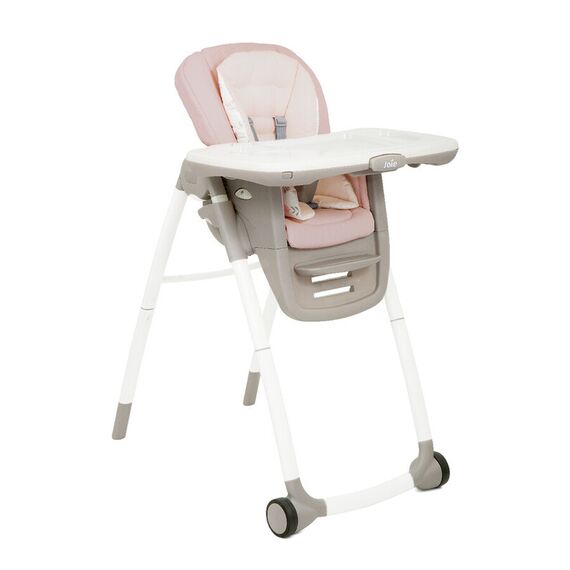Scaun de masa Joie Multiply 6 in 1 Flowers Forever, 6 luni - 6 ani, Culoare: Roz  - ExclusivMAG.ro