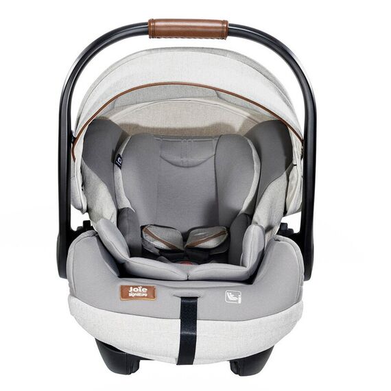 Scoica auto inclinabila Joie i-Size i-Level Oyster, colectia Signature, nastere-85 cm, Culoare: Gri deschis, Grupa: 0-13kg (0 luni - 12 luni) - poza 3 - ExclusivMAG.ro