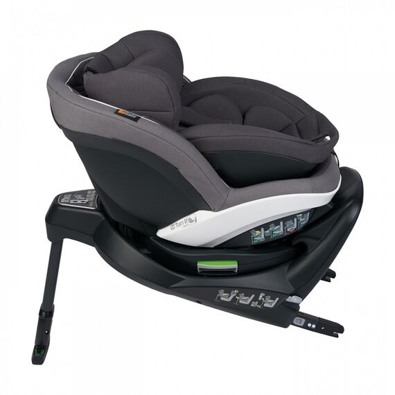 Scaun auto rotativ BeSafe iZi Turn B i-Size - Metallic Melange, Culoare: Gri, Grupa: 0-18kg (0 luni - 4 ani) - poza 4 - ExclusivMAG.ro