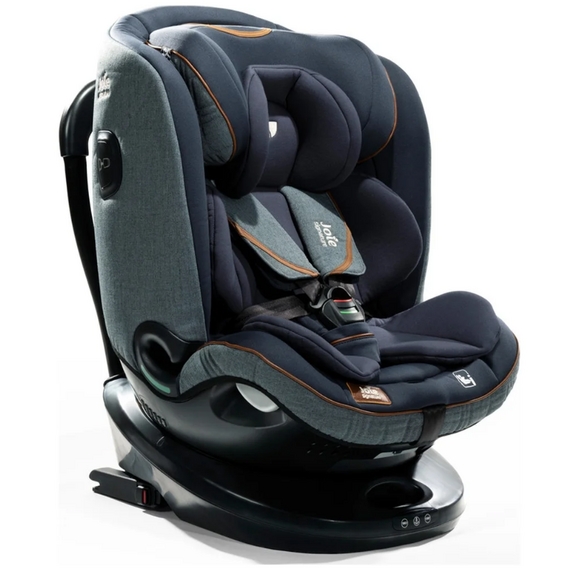 Scaun auto i-Size Joie i-Spin Grow 360° Signature, nastere-125 cm, Harbour, Culoare: Gri/Negru, Grupa: 0-25kg (0 luni - 7 ani)  - ExclusivMAG.ro