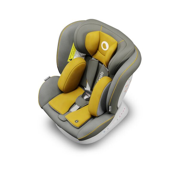 Scaun auto Lionelo Bastiaan One, rotativ 360 grade, Top Tether, 0-36 kg, Yellow Mustard, Culoare: Galben, Grupa: 0-36kg (0 luni - 12 ani) - poza 5 - ExclusivMAG.ro