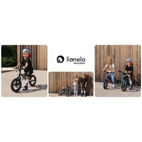 Bicicleta cu roti gonflabile, fara pedale, 12 , Bart, Green Forest Lionelo, Culoare: Verde - poza 8 - ExclusivMAG.ro