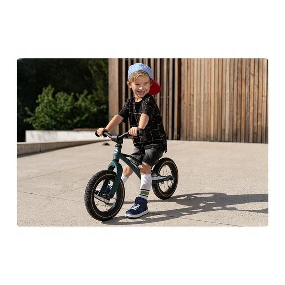 Bicicleta cu roti gonflabile, fara pedale, 12 , Bart, Green Forest Lionelo, Culoare: Verde - poza 6 - ExclusivMAG.ro