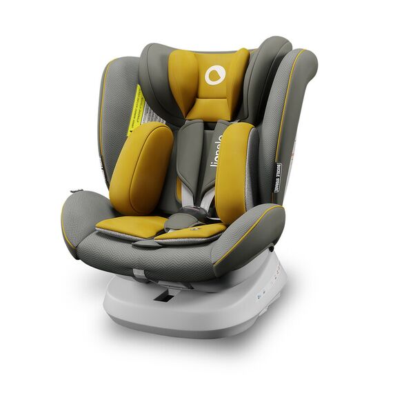 Scaun auto Lionelo Bastiaan One, rotativ 360 grade, Top Tether, 0-36 kg, Yellow Mustard, Culoare: Galben, Grupa: 0-36kg (0 luni - 12 ani) - poza 4 - ExclusivMAG.ro