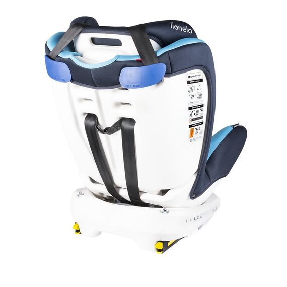 Scaun auto Isofix Lionelo Bastiaan rotativ 360 grade 0-36 kg Blue, Culoare: Albastru, Grupa: 0-36kg (0 luni - 12 ani) - poza 4 - ExclusivMAG.ro
