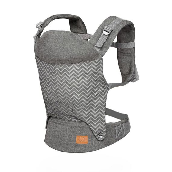 Marsupiu 2 in 1 Lionelo Margareet, Wave, Culoare: Gri - poza 3 - ExclusivMAG.ro