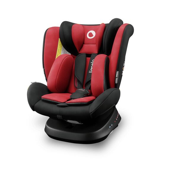 Scaun auto Lionelo Bastiaan One, rotativ 360 grade, Top Tether, 0-36 kg, Red Chili, Culoare: Rosu, Grupa: 0-36kg (0 luni - 12 ani) - poza 4 - ExclusivMAG.ro
