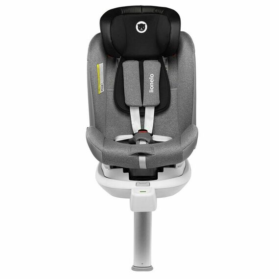 Scaun auto Lionelo Braam, rotativ 360 grade, cu Isofix, 0-36 kg, Stone, Culoare: Gri/Negru, Grupa: 0-36kg (0 luni - 12 ani) - poza 4 - ExclusivMAG.ro
