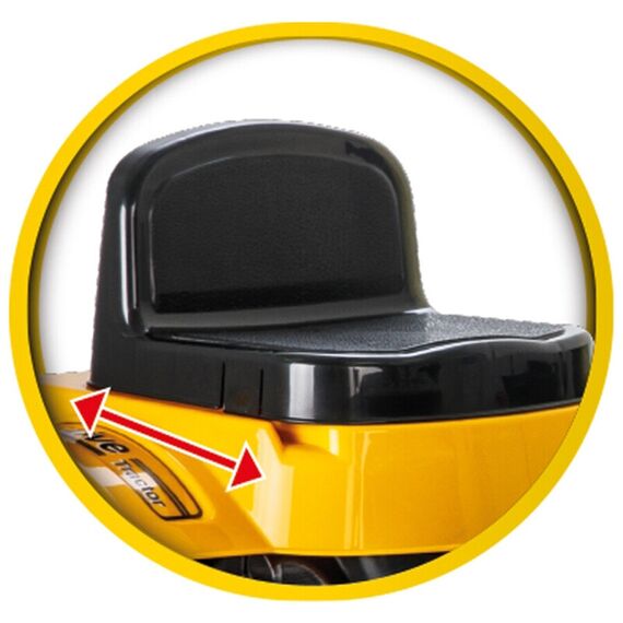 Tractor cu pedale Pilsan Active with Loader 07-315 yellow, Culoare: Galben - poza 5 - ExclusivMAG.ro